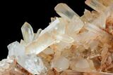Tangerine Quartz Crystal Cluster - Madagascar #107083-3